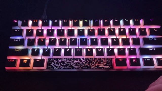 Hyper x alloy origins 60 keyboard How to change the RGB modes смотреть онлайн