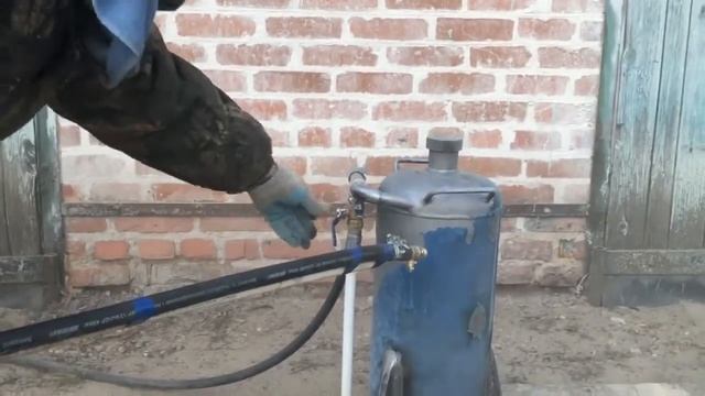 Пескоструй первые испытания. смотреть онлайн