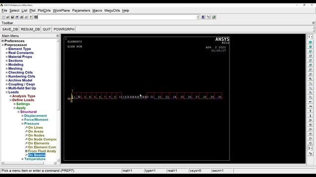 SFD & BMD | Cantilever Beam Analysis | UDL | Problem 4 | ANSYS APDL смотреть онлайн