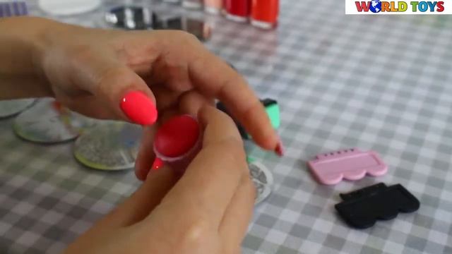 DIY - Nail Art Design / Лак для живописи - Stamping Patterns / Штамповка шаблоны - Creative Fun смотреть онлайн