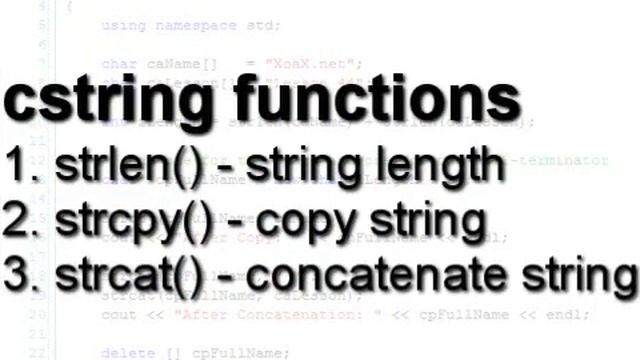 C plus plus Console Lesson 44 Using Char Array Strings смотреть онлайн