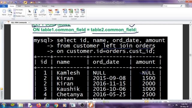 MySQL JOIN Commands- Pradeep Swami смотреть онлайн