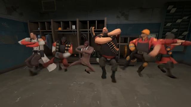 ТАНЕЦ В ПРИСЯДКУ TESM FORTRESS 2 В SFM