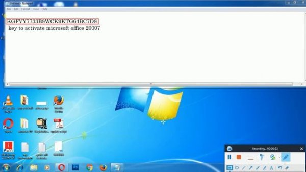 microsoft office 2007 key for activation