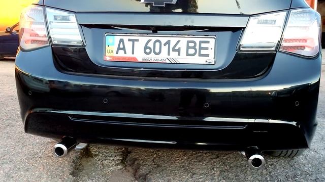 Chevrolet Cruze выхлоп NEX смотреть онлайн