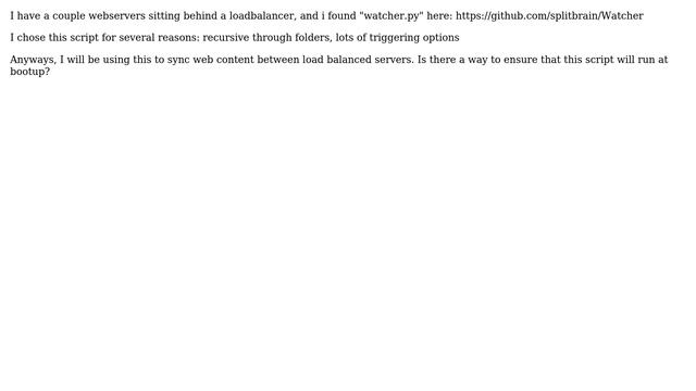 How to configure Python Script to run as a daemon? смотреть онлайн