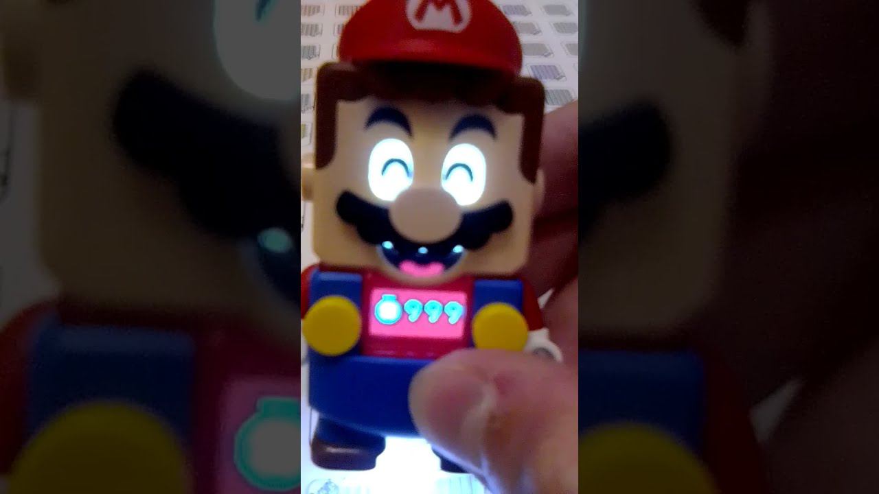 999 seconds in Lego Super Mario. Glitch. #shorts смотреть онлайн