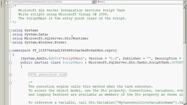 MSBI - SSIS - Get Comfortable With Script Task - Part-173 смотреть онлайн