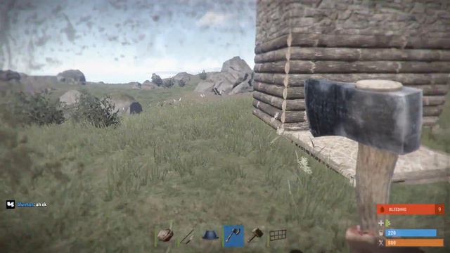 Раст ВЫЖИВАНИЕ НА ОФИЦИАЛЬНОМ СЕРВЕРЕ ПОСТРОЙКА НАДЕЖНОГО ДОМА #1