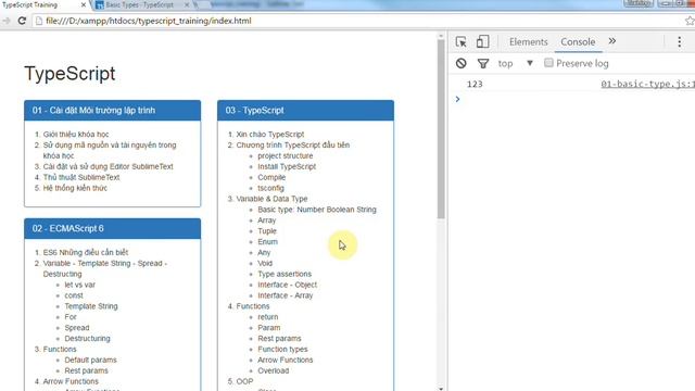 Lập trình TypeScript - Bài 6 Variable & Data Type - Basic type смотреть онлайн