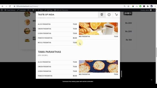 How to Make a Food Ordering Website | Food Delivery Website Wordpress Free | Taste of India смотреть онлайн