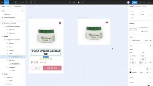 Figma Auto Layout (обновление Фигмы) параметр Fill container,  карточка интернет магазина