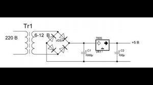 78L05   это наверное самый распространенный стабилизатор напряжения на 5 Вольт.