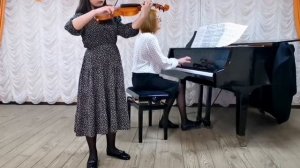 Бербеницкая Софья, 6 класс Е. Хубаи "Болеро"