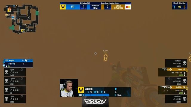 ВИТАЛИТИ ПЕРВАЯ ИГРА!! - Vitality Vs BB Team | IEM Sydney 2023 (CS2)