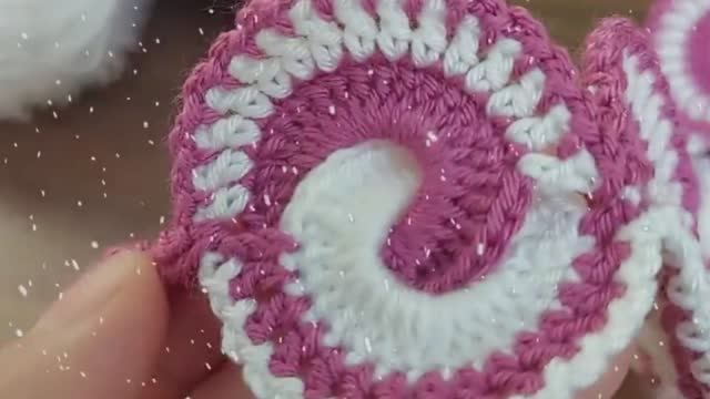 Шикарный мотив крючком - Вязание крючком для начинающих