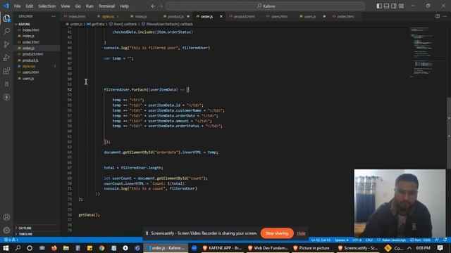 KAFENE WEB APP PROJECT EDYODA.....(html , css , javascript) #react смотреть онлайн