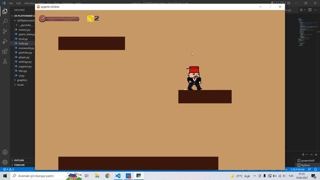 2022 Spring - Python Programming 2D Platformer Game смотреть онлайн