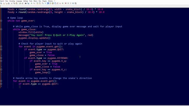 Snake Game With Python Pygame смотреть онлайн
