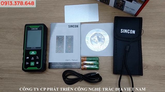 Máy đo khoảng cách laser xanh Sincon SD-50G / SD50G / 50M chính hãng giá rẻ nhất смотреть онлайн