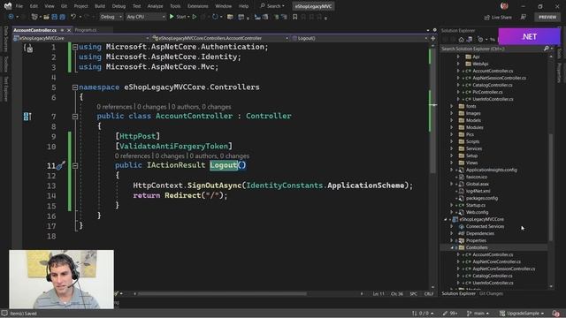 Sharing Authentication Cookies in ASP.NET Upgrade Scenarios [13/18] Migrating ASP.NET to ASP.NETCor смотреть онлайн
