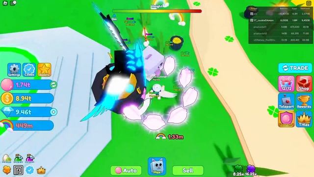 COMPLETED *NEW* St. Patrick's Challenges!?HARDEST Challenge Ever!! (Roblox Bubble Gum Clicker) смотреть онлайн