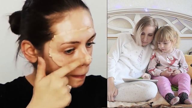 СМОТРИМ С МАМОЙ САМЫЕ СТРАШНЫЕ МАКИЯЖИ НА ХЭЛЛОУИН ЧЕЛЛЕНДЖ смотреть онлайн