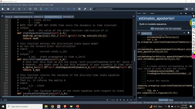 Python Implementation of the Extended (Nonlinear) Kalman Filter From Scratch - Part II смотреть онлайн