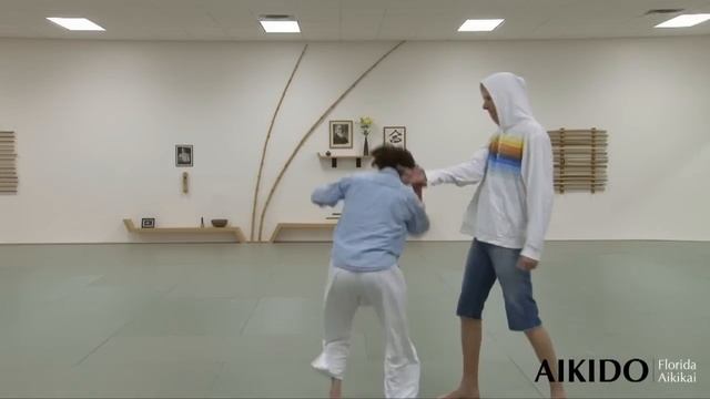 Aikido - Self Defense For Women #7 - Penny Bernath - Hair Grab From Behind смотреть онлайн