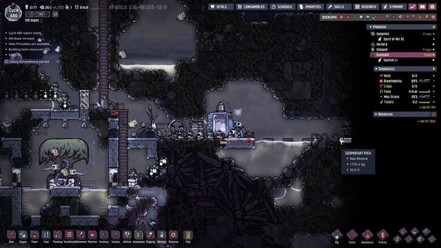 Oxygen Not Included #35 - Touching down on a new asteroid - Accept Every Dupe Challenge смотреть онлайн