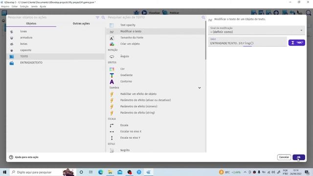 Como usar o teclado na Gdevelop / How to use keyboard in Gdevelop ( text entry ) смотреть онлайн
