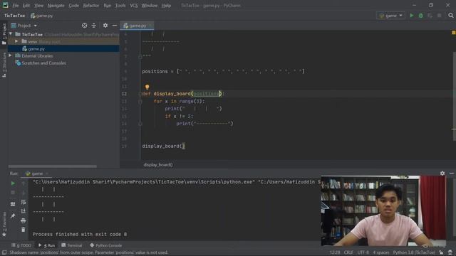 #14 Python tutorial: Tic Tac Toe (1/2) [Malaysian ver.] смотреть онлайн