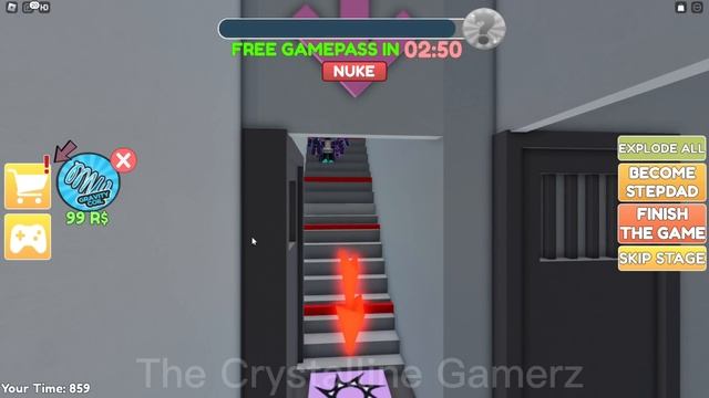 ESCAPE EVIL STEPDAD OBBY 2 | Roblox funny moments смотреть онлайн