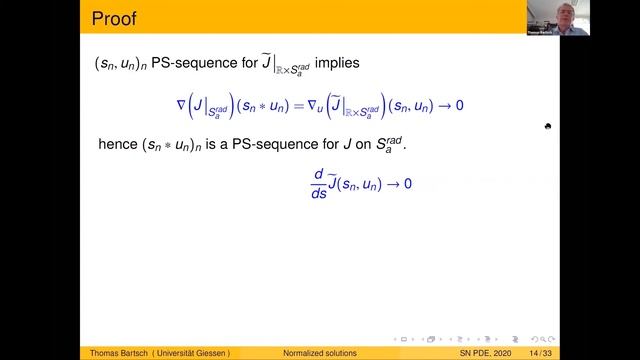 SN Partial Differential Equations and Applications Webinar -Thomas Bartsch смотреть онлайн