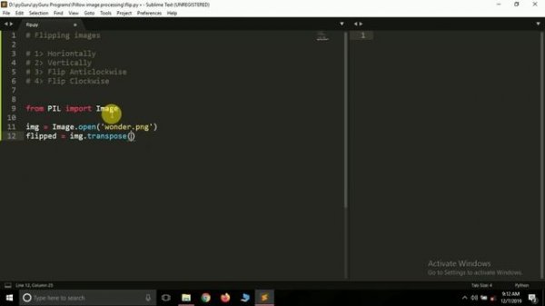 PIL | Flipping images with python and pillow | #pyGuru