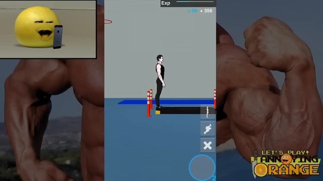 Annoying Orange Let's Play - Grapefruit Fails At Backflip Madness смотреть онлайн