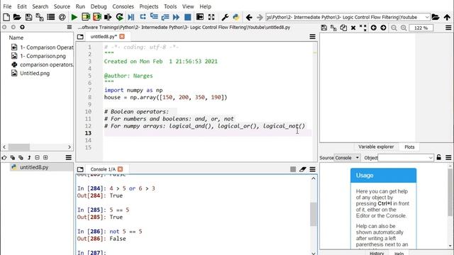 2 - Boolean Operators in Python, Presented by Dr N. Miri смотреть онлайн