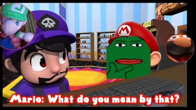 Luigi React To SMG4: Mario Reacts To Nintendo Memes 15 Ft. SMG3