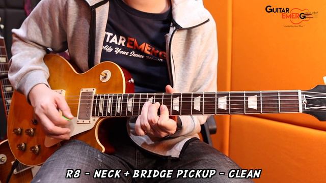 Gibson Les Paul 2014 R8 VOS VS R9 Reissue (Custom Buckers Pickups) смотреть онлайн