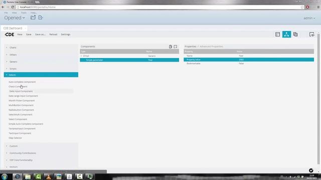 Pentaho Biserver - CDE parametrizado смотреть онлайн