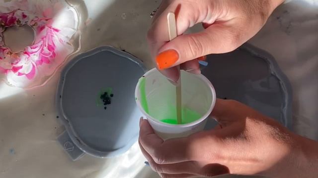 Цветы эпоксидной смолой смотреть онлайн