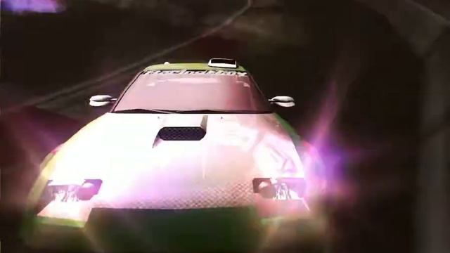 Неожиданный баг с летающими машинами в NFS Underground 2 смотреть онлайн