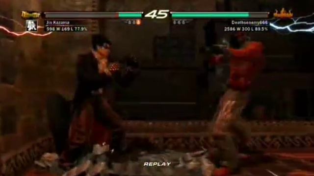 Tekken 6 BR Online Jin vs Bruce part 1 смотреть онлайн