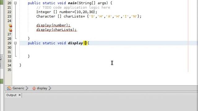 Generic Method смотреть онлайн