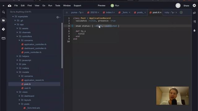 Ruby on Rails #50 ActiveRecord Enum - when and why to use enums? смотреть онлайн