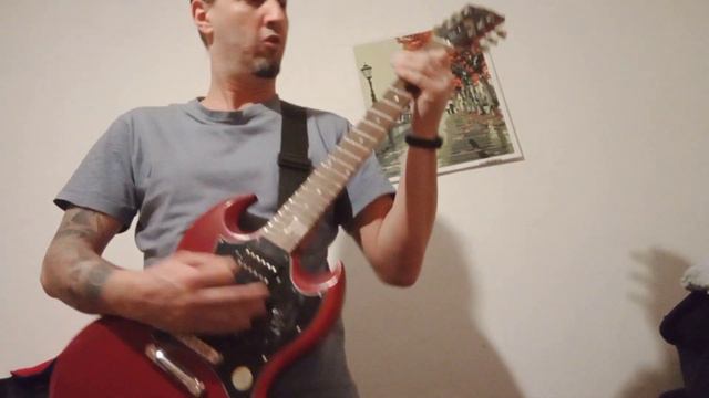 Gibson SG Tribute, drnky drnk metal playing by kanec смотреть онлайн