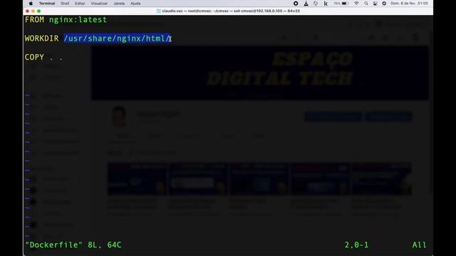 COMO GERAR SUA PRÓPRIA IMAGEM NO DOCKER RODANDO NO MACBOOK M1 - DOCKERFILE смотреть онлайн