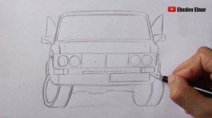 Как нарисовать ВАЗ-2106