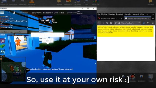 Roblox Chat Filter Bypass 2020 (18+) | Say bad words in Roblox without hashtags! (SHOWCASE) смотреть онлайн