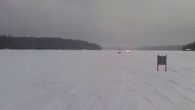 Yamaha 1000cc snowmobile waxes Skidoo 600 ace смотреть онлайн